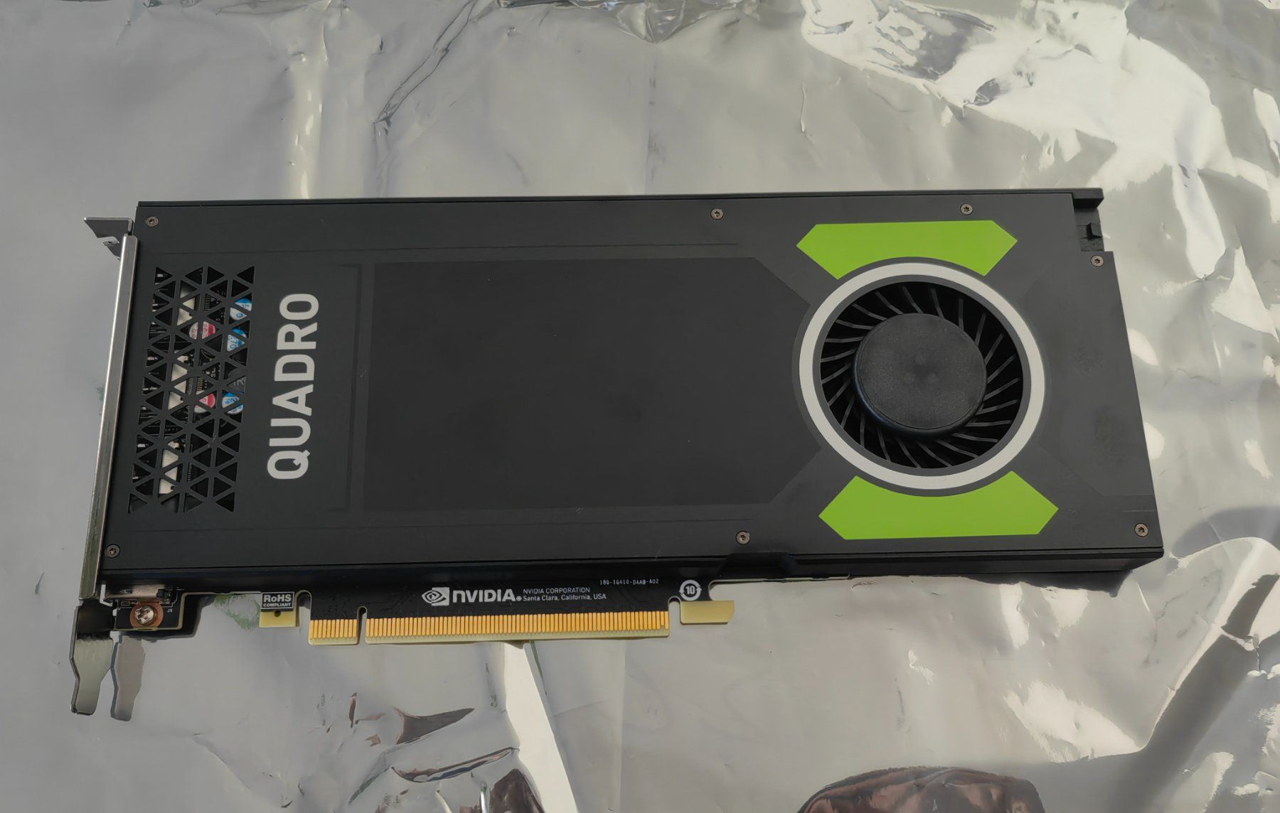 Nvidia Schede grafiche: NVIDIA Quadro P4000 8 GB Grafikkarte – Usato da Mols venduto da armanwalensee