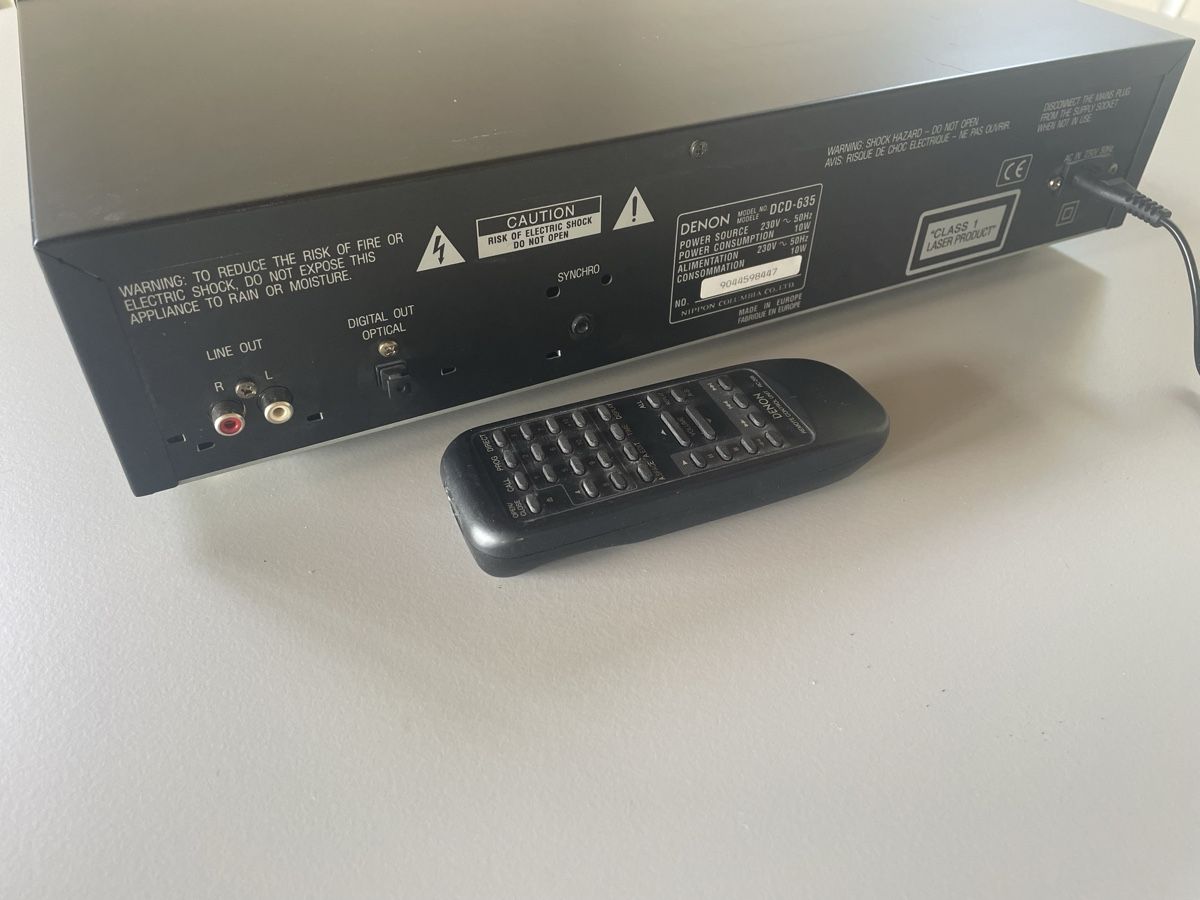 CDs: DENON DCD 635 CD-Player – Defekt aus Zürich von haeschesnonid 3