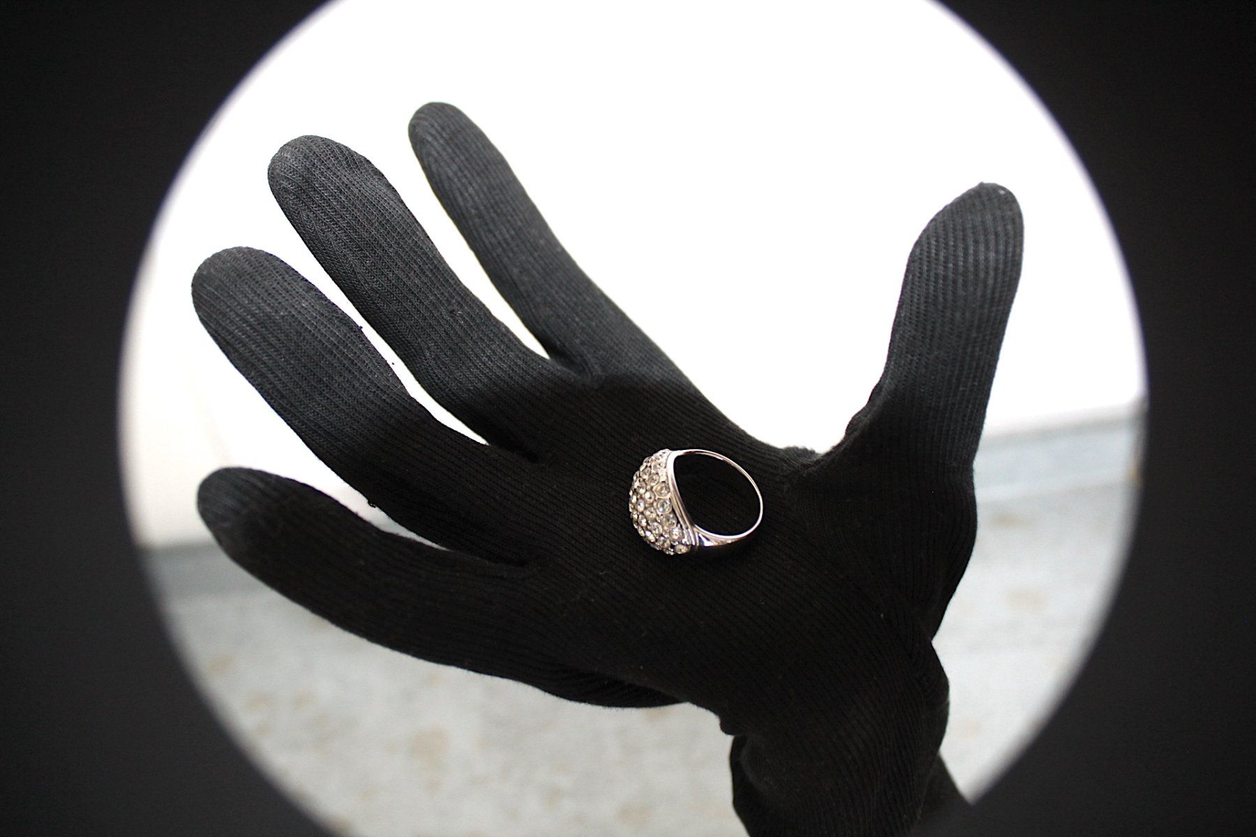 Anelli: Ring mit Stasssteine Gr. 53 -17.3 – Usato da Locarno venduto da madame-tus-sauds 9