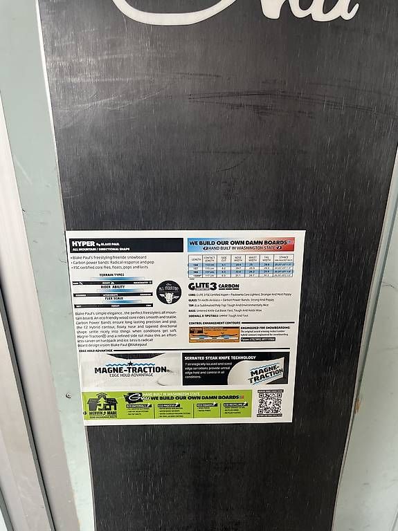 Board: Gnu Hyper 160cm Snowboard  – Usato da Gstaad venduto da Pure_Snowboarding 4