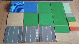 Lego Classic-Basic Bauplatten-Strassenplatten-3D