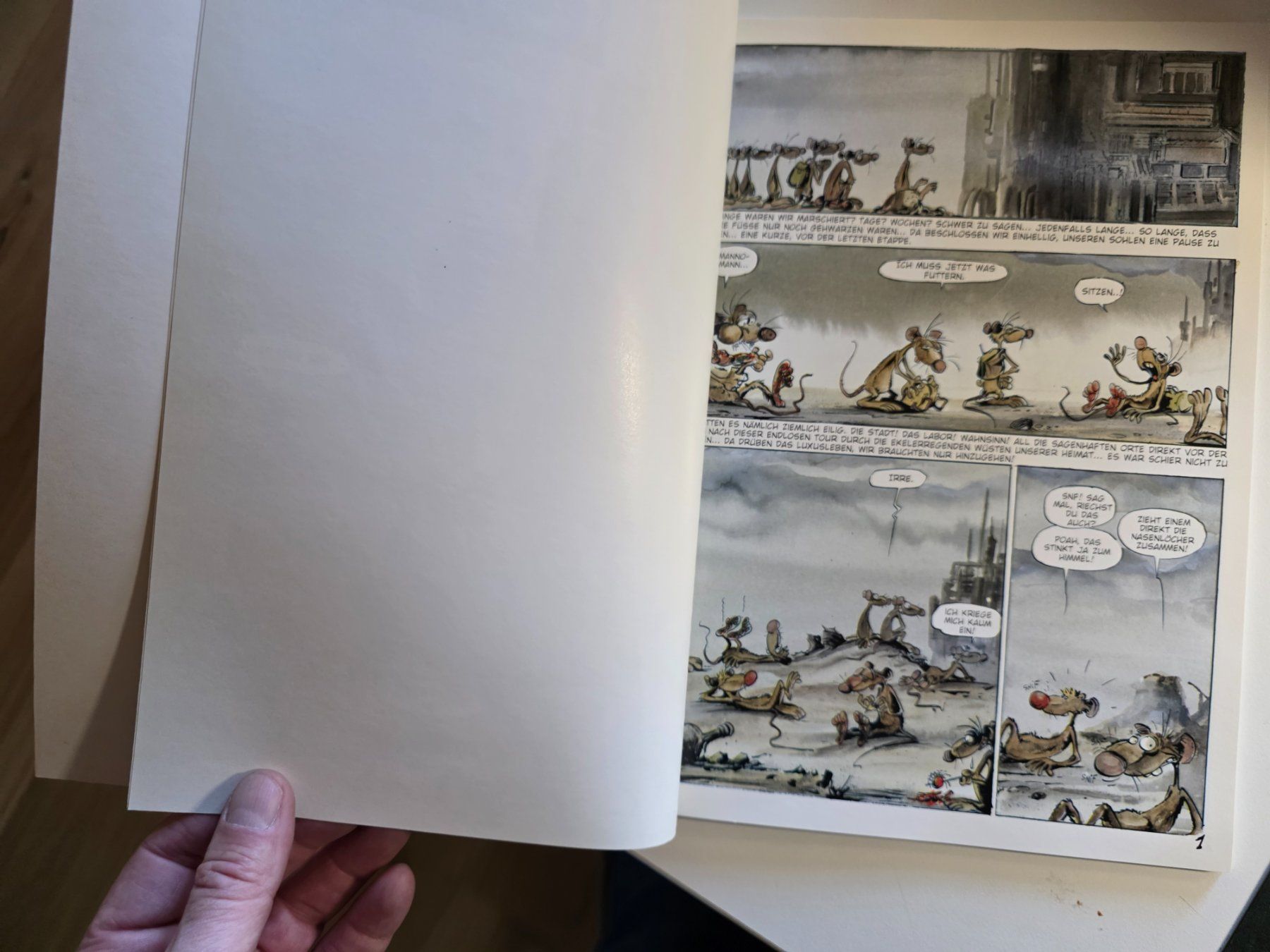 BD: Comic Variationen über ein gegebenes Thema - Pacush Blues – Neuf (Voir description) à Walterswil BE par Lonitti 5
