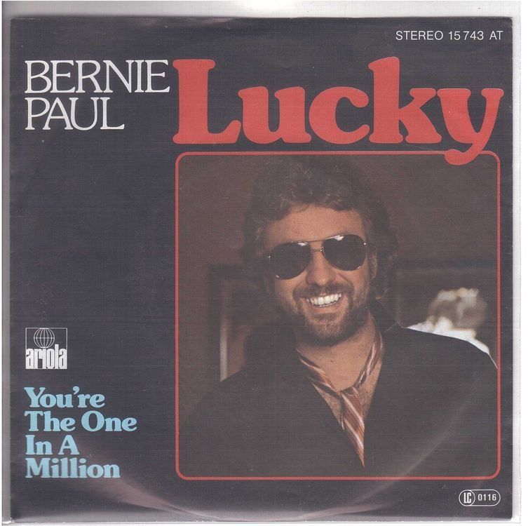 Dischi in vinile: Single7  Bernie Paul  --  Lucky – Usato da Rheinau venduto da asteng