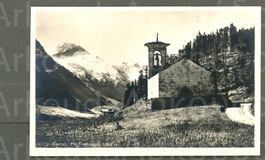 AK sw Fextal GR mit Piz Tremoggia ≈ 1930