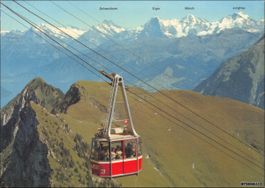 Erlenbach BE Stockhorn // Seilbahn Luftseilbahn Stockhorn