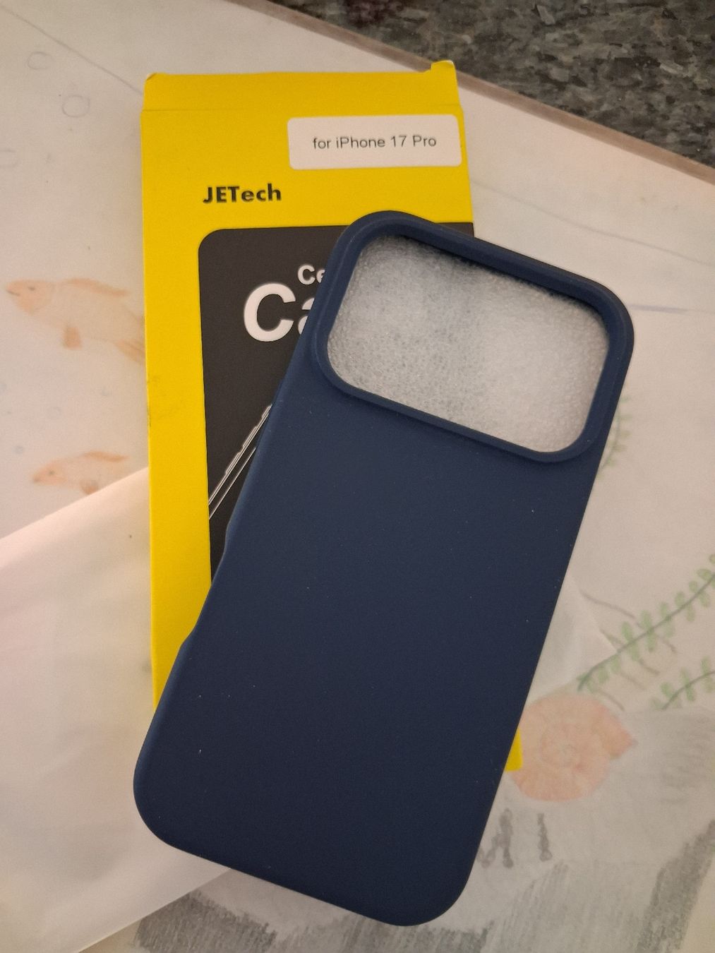 Cover & Protezioni schermo: JETech Case for iPhone 17 Pro Dark Blue New – Nuovo e nell'imballaggio originale da Weiach venduto da Musikmaengu