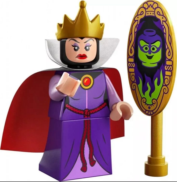 Lego 71038 Disney Minifigure Nr.18 Böse Königin mit Spiegel | Kaufen ...