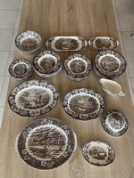 Klassische Vintage-Geschirr von Wedgwood