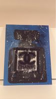 UNIKAT - Cooles Chanel Graffiti Bild, Holz, NEU!