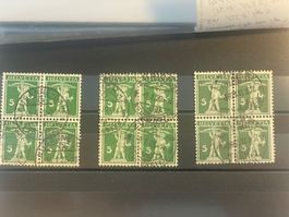 1911 Tellknabe ZNr. 125III, Typ 3