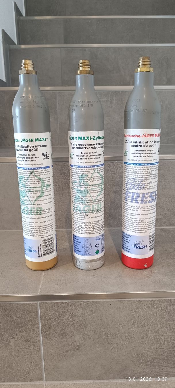 Sodastream Elettrodomestici da cucina: soda Stream Jäger maxi Eigenzylinder – Usato da Ufhusen venduto da kobold01