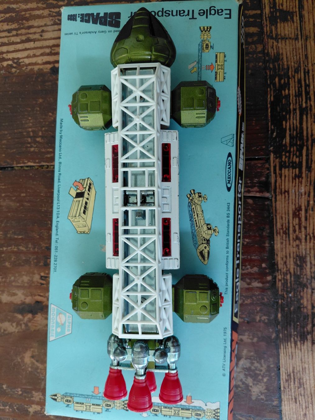 Dinky Toys Kit di modellismo & Modellini statici: Dinky Toys Eagle Transporter 359 Space 1999 – Usato da S. Vittore venduto da Gmg70 5