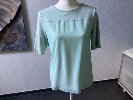 Edles Gerry Weber Damen T-Shirt mintgrün ca. Gr. S leicht