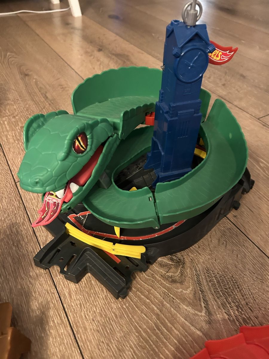 Hot Wheels Giocattoli: Hot Wheels : Pack circuits monstres et sensations fortes! – Usato da Oulens-Echallens venduto da Puppa73 3