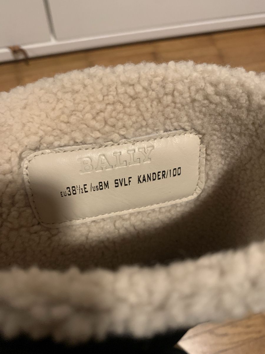Scarpe da donna: Bally lammfell leder stiefel – Usato da Zürich venduto da Nikuska32 2
