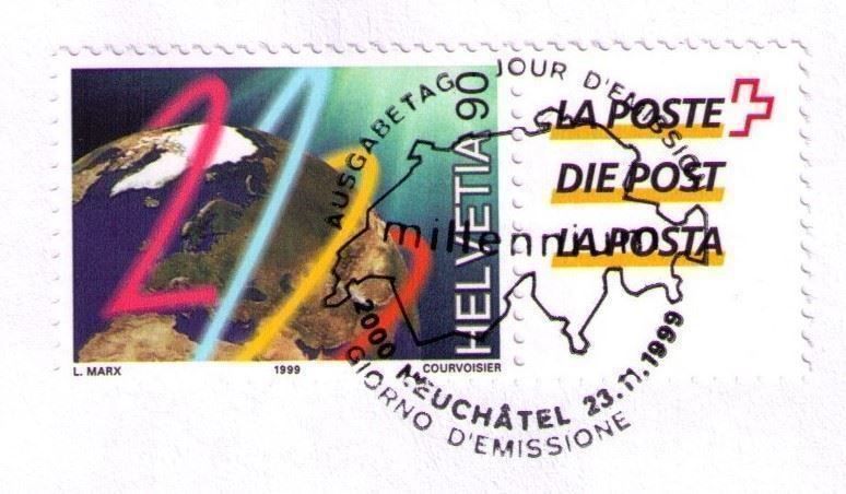 Tutti i francobolli: 1999_985_MILLENIUM_FDC GETRENNT__SELTENE VERSION !!! – Usato da Marthalen venduto da Ch_quality 1
