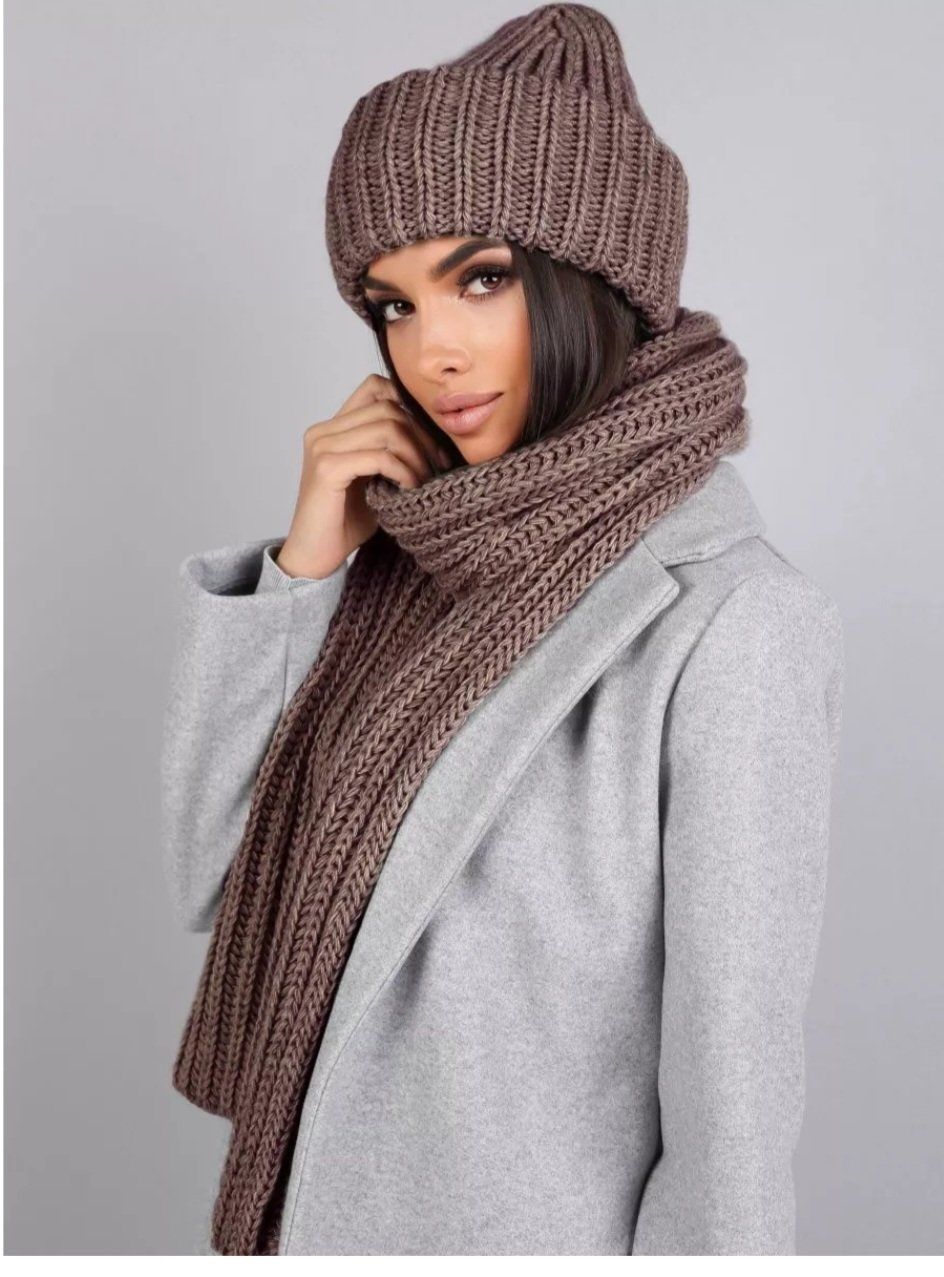 Copricapi, berretti & cappellini: Winter Set: Mütze & Schaal Hellbraun – Nuovo e nell'imballaggio originale da Thun venduto da ols_m9hk 2