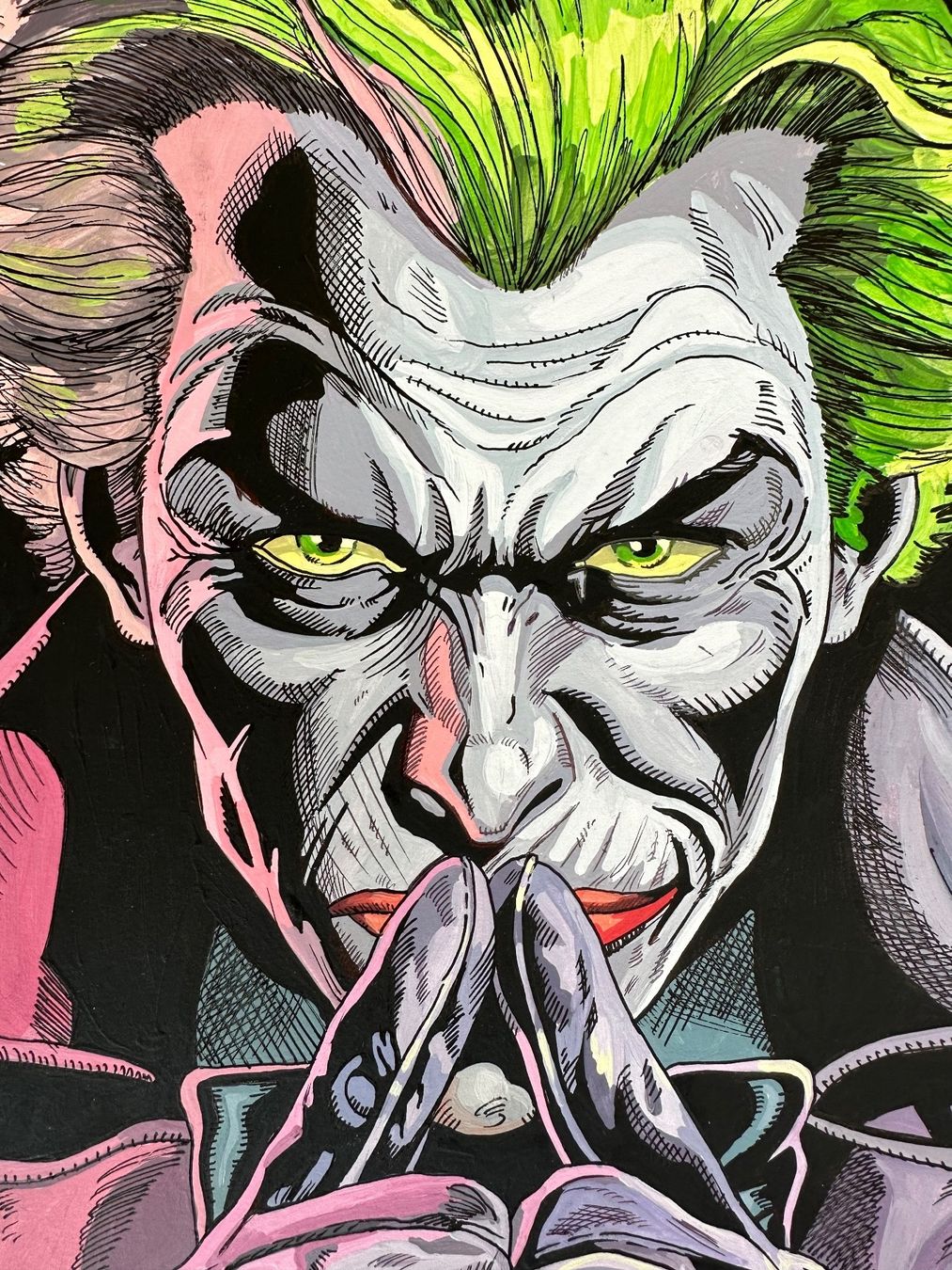 Dipinti: Strilets: Joker, handgemaltes ORIGINAL, signiert – Nuovo (secondo la descrizione) da Meilen venduto da Smgdesign 2