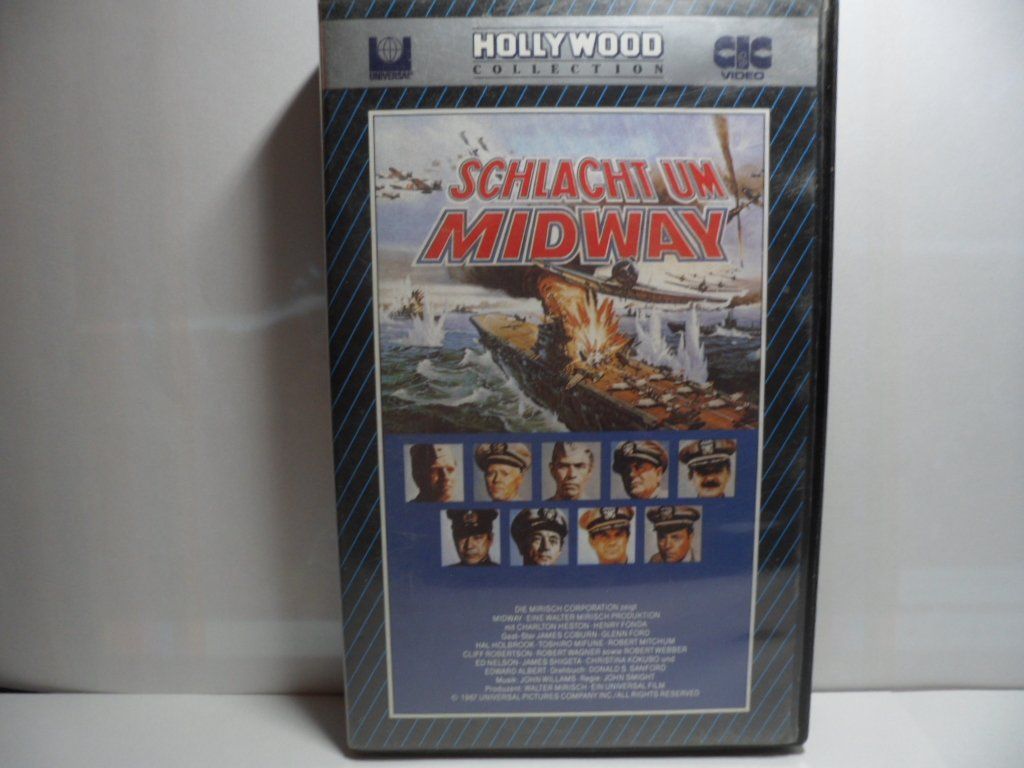 Tutti i VHS: VHS   SCHLACHT UM MIDWAY – Usato da Langnau i. E. venduto da mar_hw58
