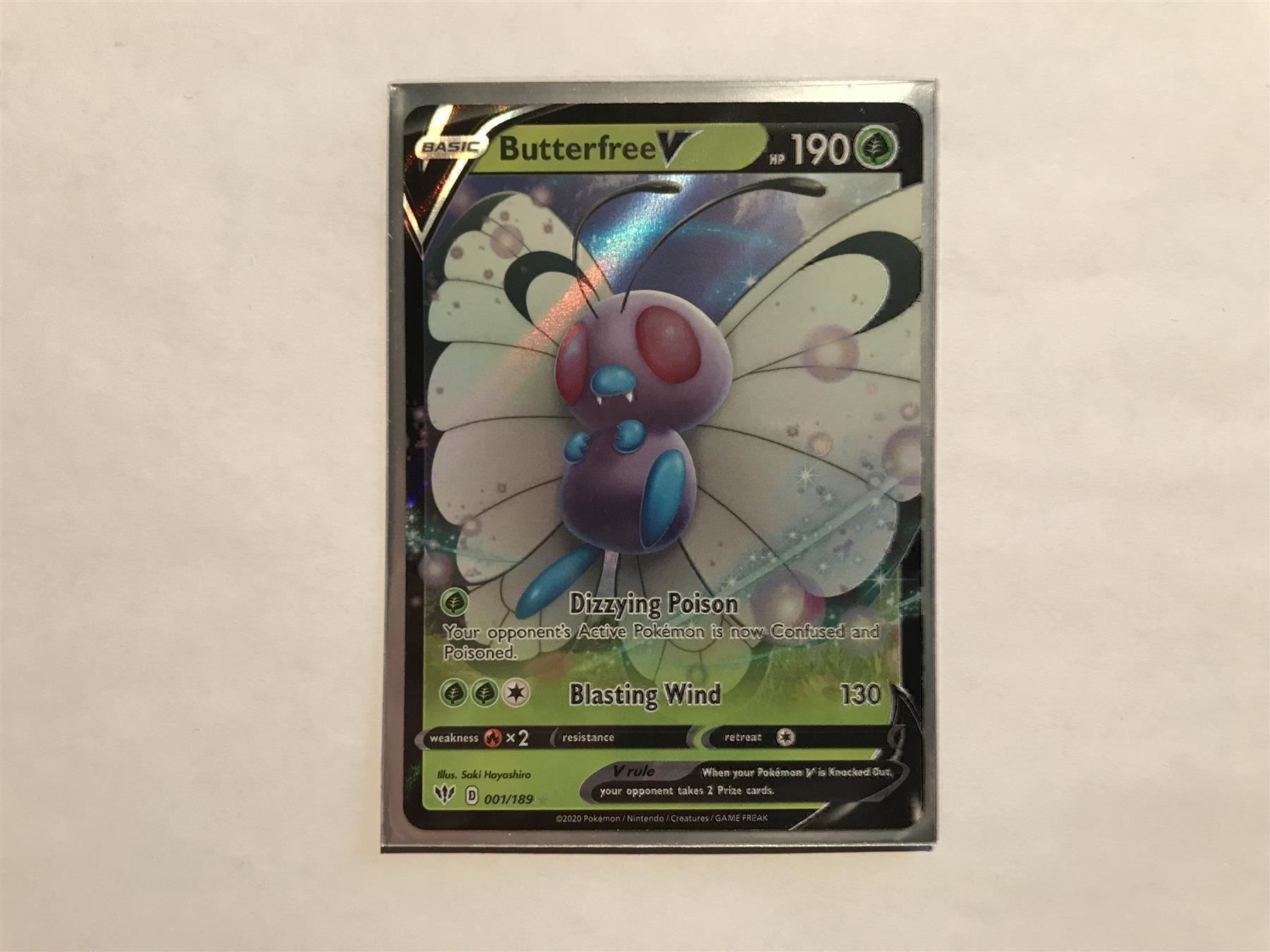 Pokémon Sammelbilder & Trading cards: Butterfree V – Neu (gemäss Beschreibung) aus Hagendorn von Pokecollectorch