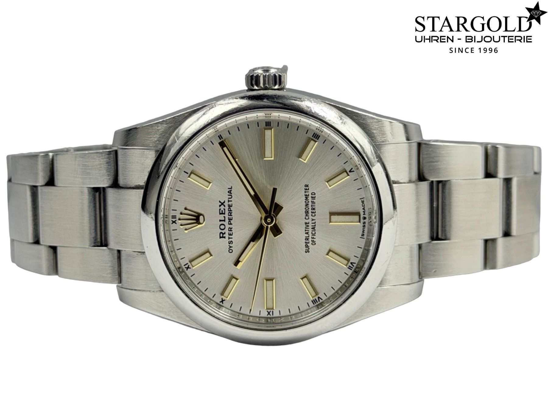 Rolex Orologi: Rolex Oyster Perpetual 34 - 124200 – Usato da Zürich venduto da Stargold-Uhren 3