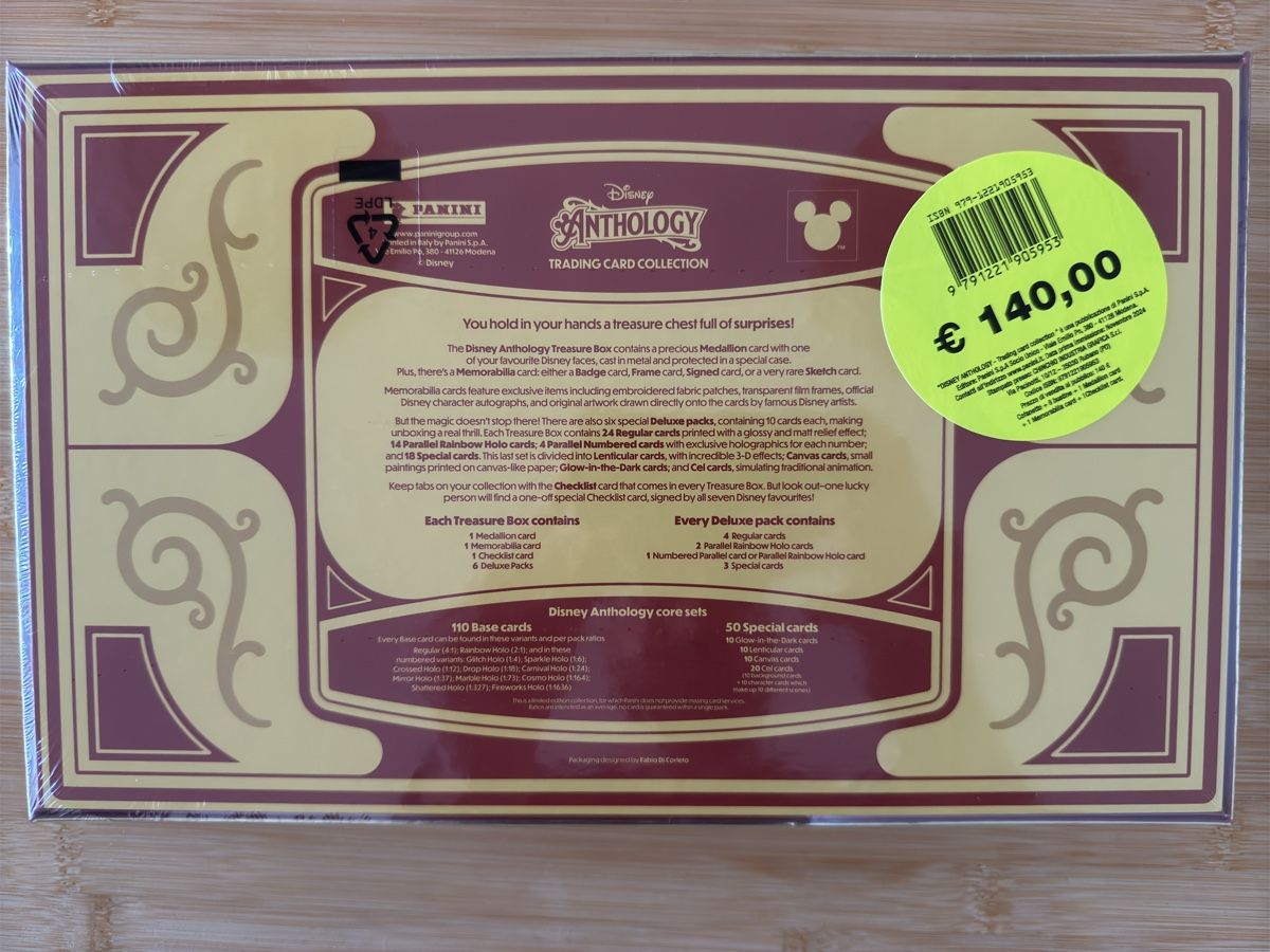 Panini Carte collezionabili: Panini Disney Anthology Box / Display OVP – Nuovo e nell'imballaggio originale da Bern venduto da bestdeal_bern 1