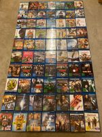 Blu-ray Filme Sammlung 70 Titel verschiedene Genre