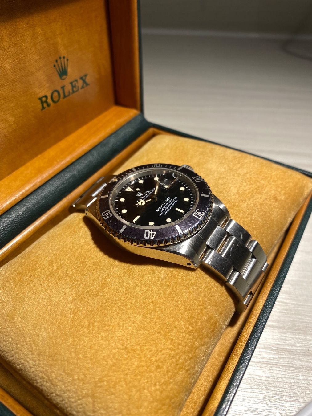 Rolex Uhren: Rolex Submariner Date  réf. 16800 von 1980 🚨ab 1.- 🚨 – Gebraucht aus Orbe von  2