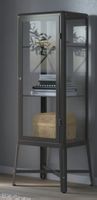 Glas-Vitrine Fabrikör Antrazit 2 Stk.