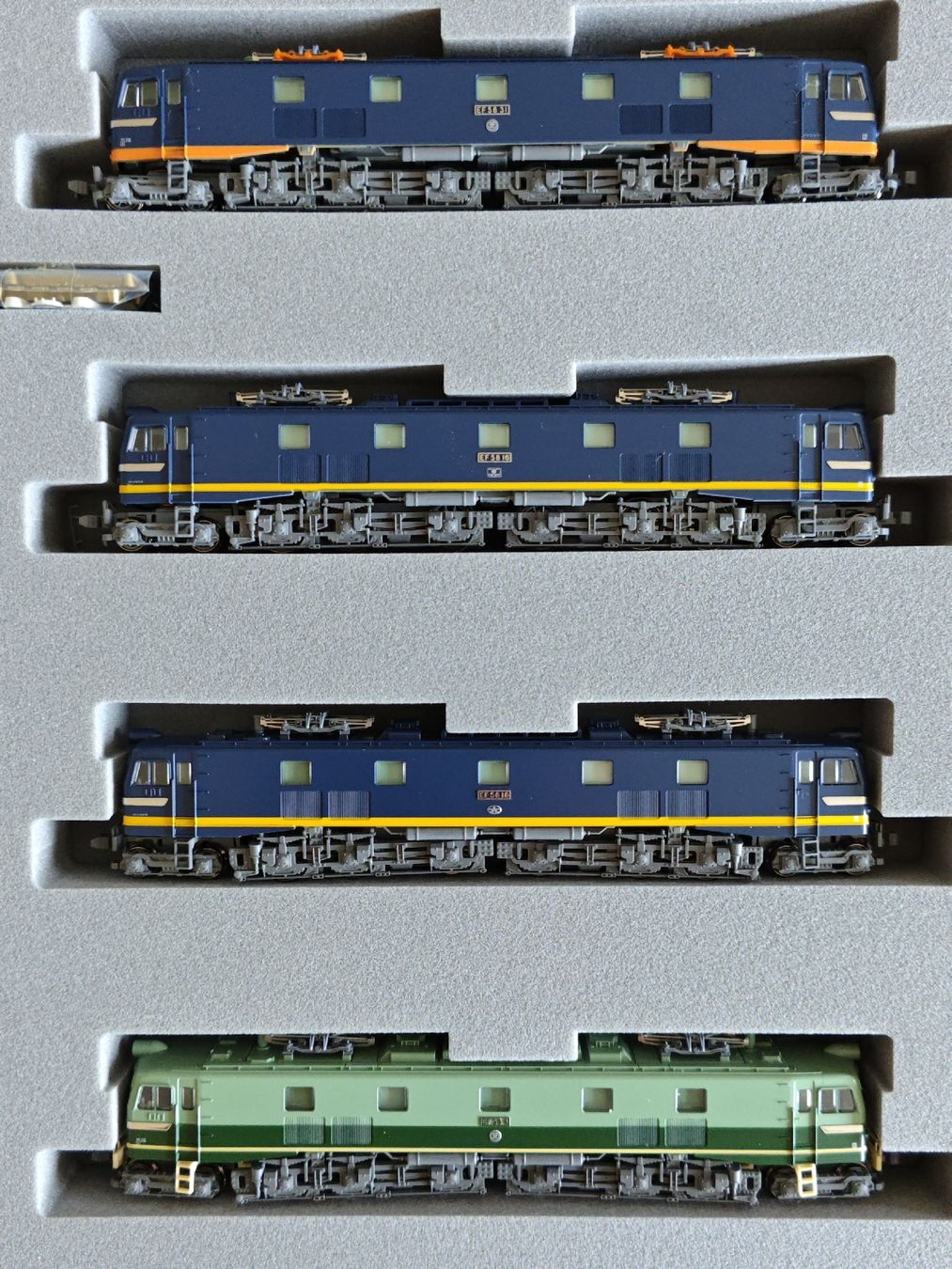 Kato Modelleisenbahnen: Kato 10-260, 4 Lokomotiven EF58 – Neu (gemäss Beschreibung) aus Siebnen von han_xck2 4