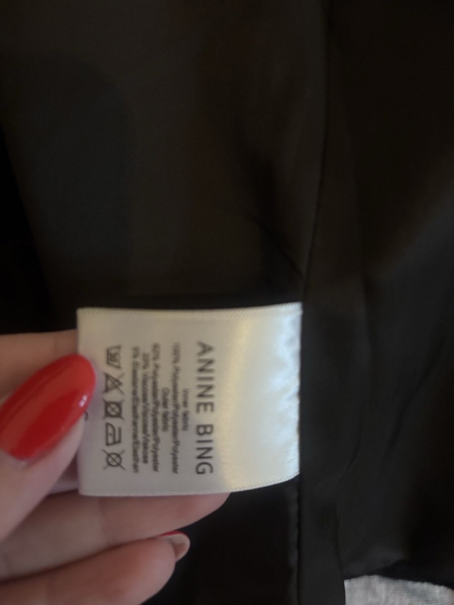 Anine Bing Giacche: Veste Anine Bing noire – Usato da Lausanne venduto da CamCam11 5