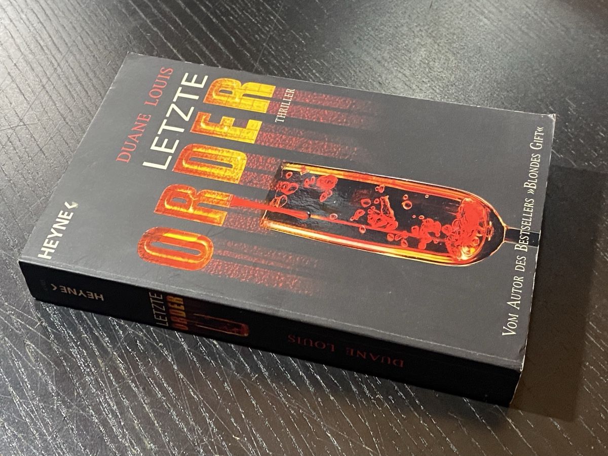 Libri: Thriller "Letzte Order" von Duane Louis – Usato da Zuerich venduto da SonderArt-Wertgut 5