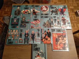 SPY FAMILY Mangas Vol. 1-15 + Extras