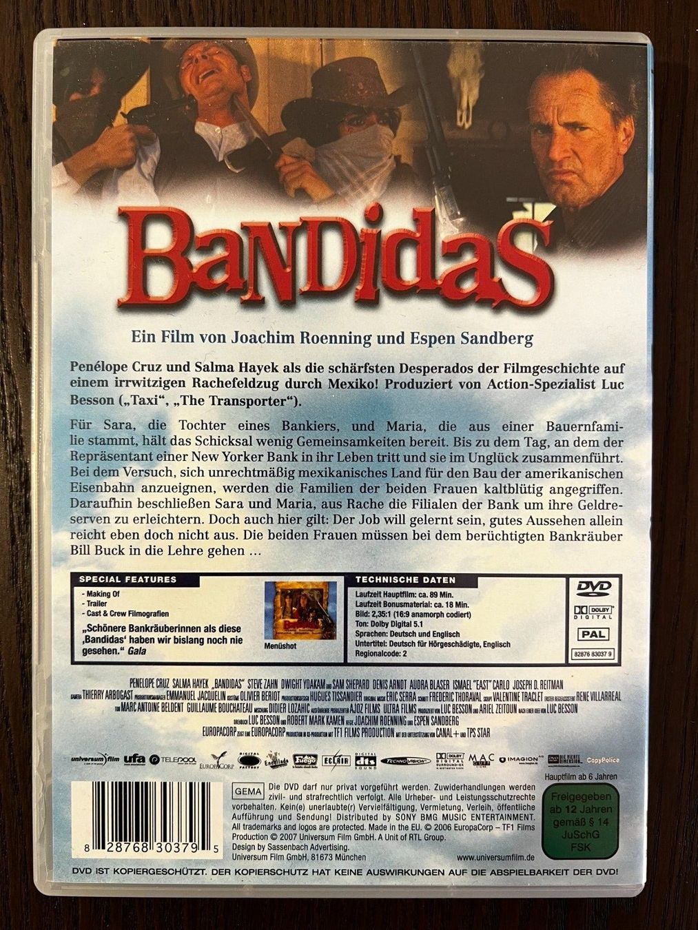 Tutti i DVDs: Bandidas – Usato da Zürich venduto da FilmFreunde 1