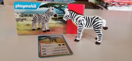Playmobil Zebra mit Karte, neu von Mac Donalds