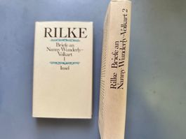 Rainer Maria Rilke: Briefe an Nanny Wunderly-Volkart. 2 Bde.