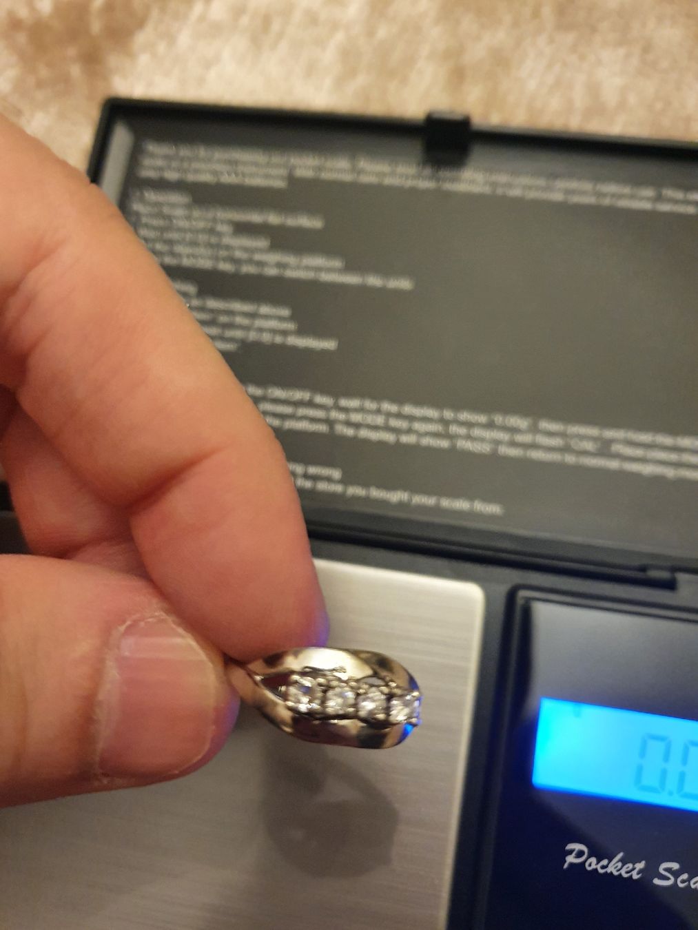 Anelli: diamantring 14 karat ringgrösse 52 3.24 gram – Usato da Wallisellen venduto da mou_88kg 1