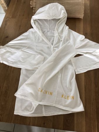 Calvin Klein Jacke Sommer, weiss, Gr. S.Top Zustand!