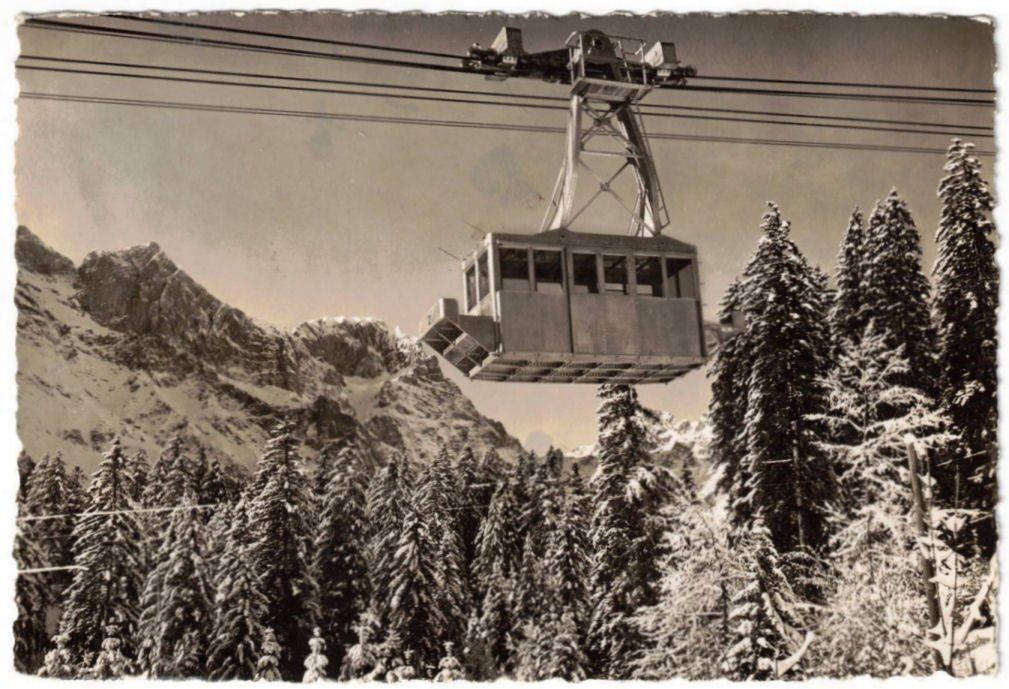Cartoline postali: Engelberg - Luftseilbahn Gerschnialp--Trübsee – Usato da Binningen venduto da Mountainrider