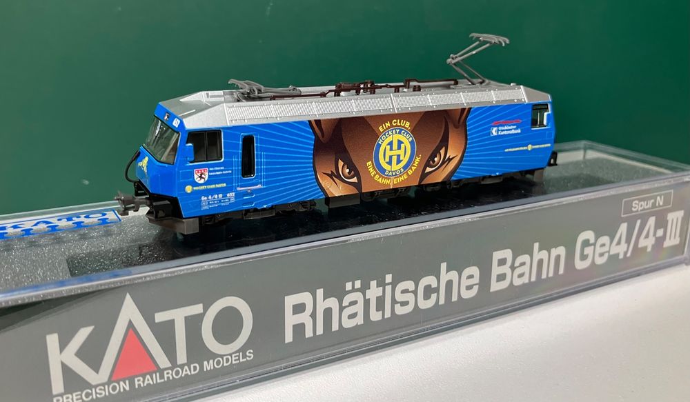 Kato RhB Ge4/4’’’ HCD 2020 Neuwertig Analog (Neu (gemäss Beschreibung ...