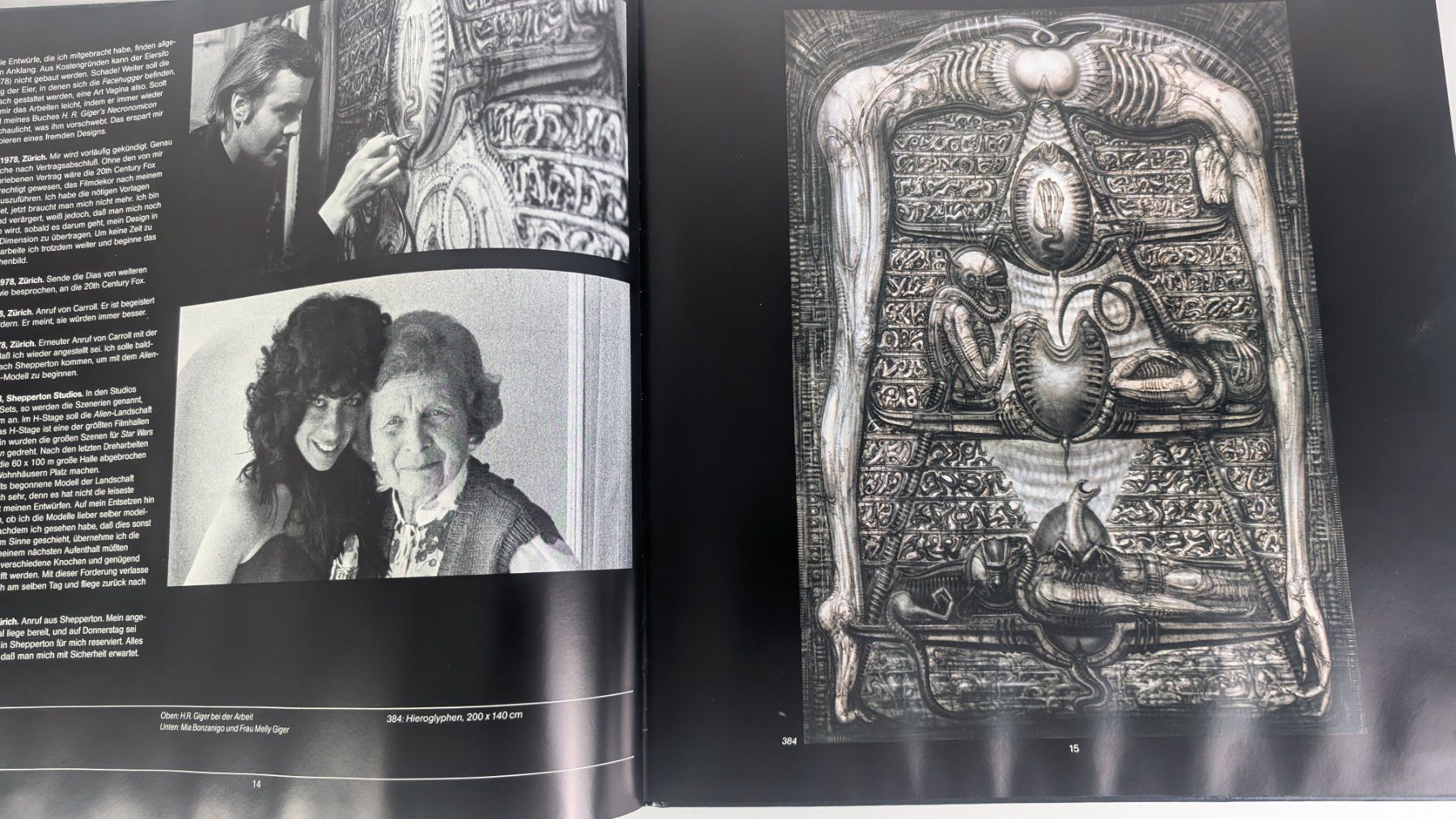 Libri: H.R. Giger's Alien - Seltenes Buch Edition C - Top – Usato da Zürich venduto da axolottchen 6