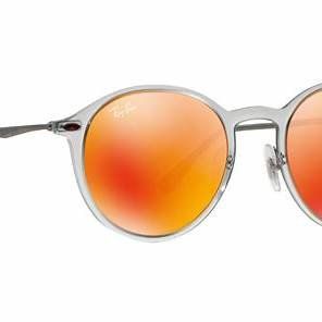Ray-Ban Occhiali & Lenti: Ray-Ban RB4224 Round LightRay 650/6Q – Nuovo (secondo la descrizione) da Dietlikon venduto da Bonamesa 1