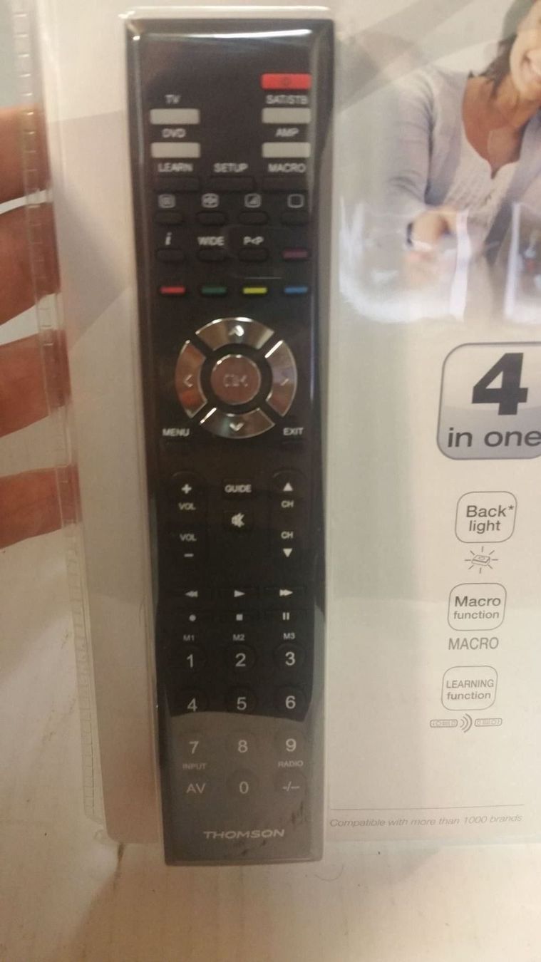 Telecomandi: Thomson  Universal-Fernbedienung 4 in 1 – Nuovo e nell'imballaggio originale da Uerkheim venduto da Kaufoption 1
