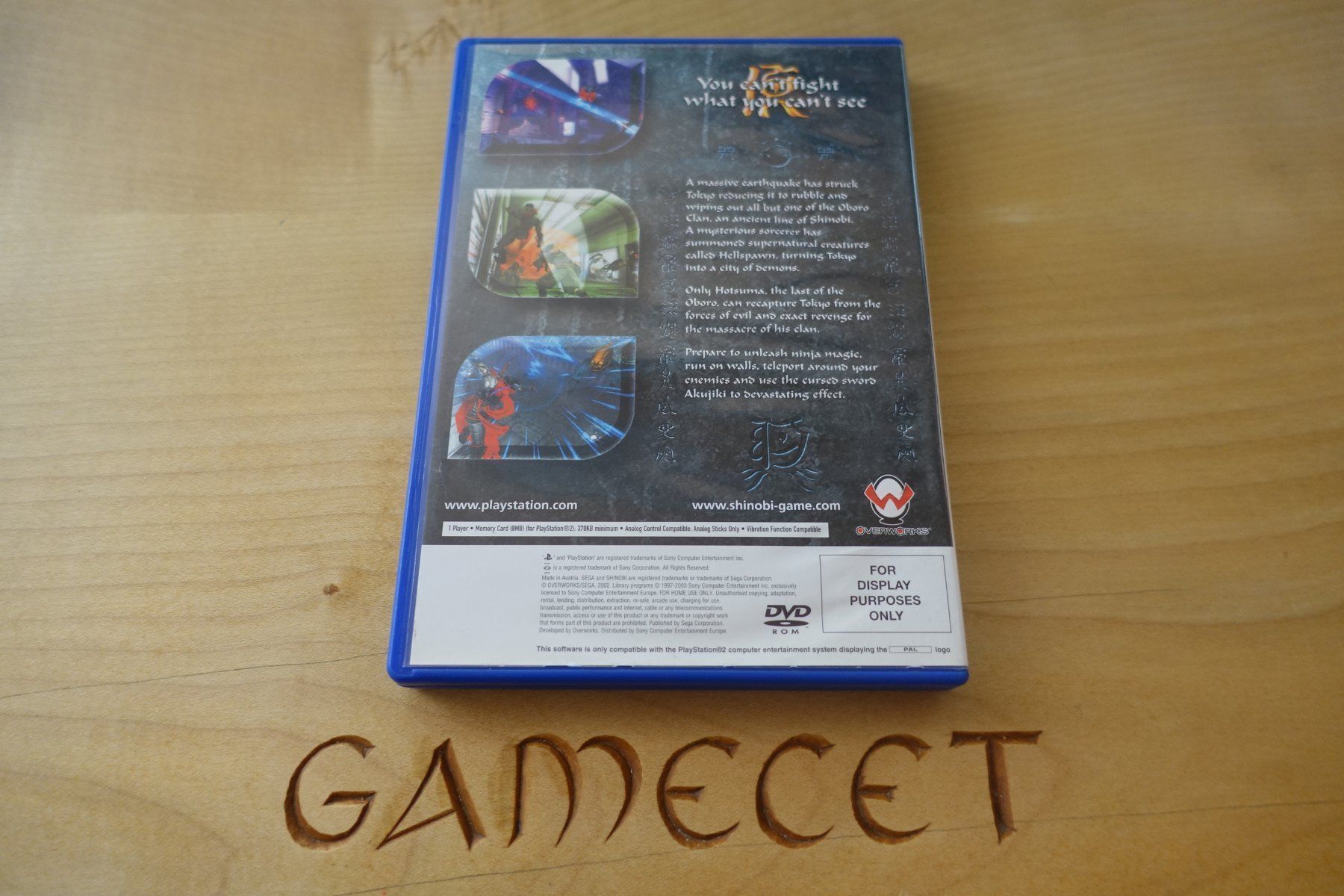Sega Spiele: Shinobi - Promo-Version – Gebraucht aus Steinach von Gamecet 2