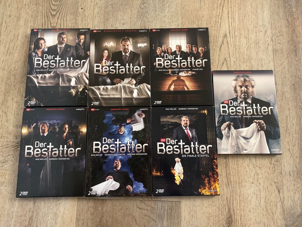 Der Bestatter (komplette Serie) - Alle Staffeln 1-7 (Gebraucht) in ...