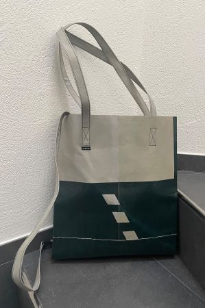 TOP FARBKOMBI Freitag Maurice F261 Tote Bag S/PETROL-BEIGE!!
