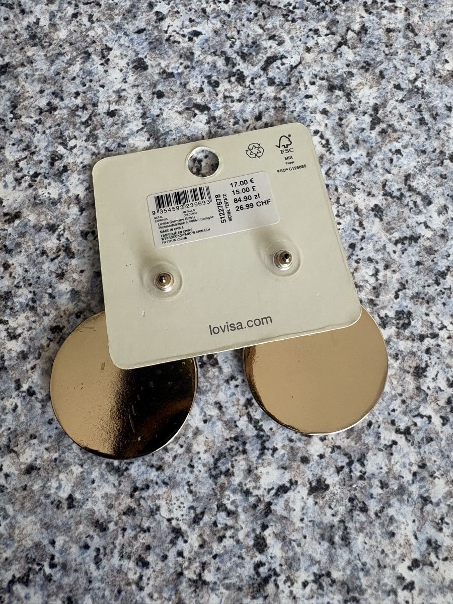 Orecchini pendenti & Orecchini a lobo: Ohrringe, , Muscheln, Gold, Top! – Nuovo (secondo la descrizione) da Bösingen venduto da ash_jnn8 2