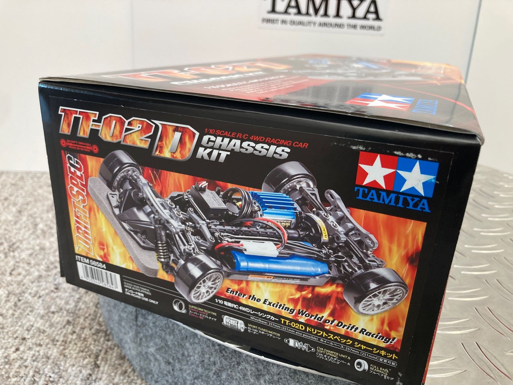 Tamiya TT-02D Chassis Kit DRIFT Spec RC-Modell 1:10 (NEU) (Neu und ...