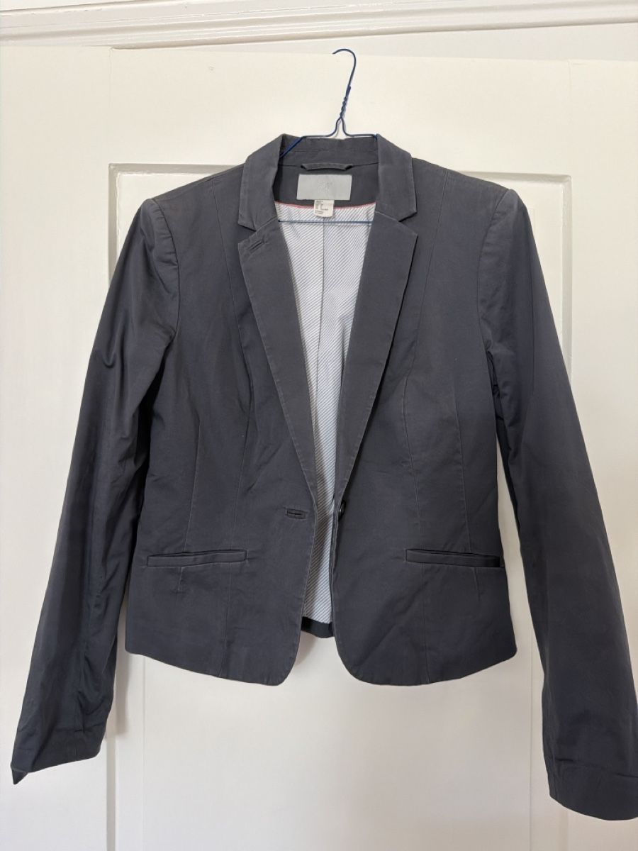 H&M Giacche: Blazer grau H&M Grösse 38 – Usato da Luzern venduto da Lalinja