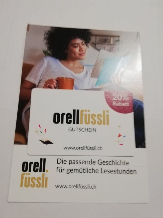 Gutschein Orell Füssli 20% | Kaufen Auf Ricardo